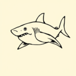 Doddle Shark Tattoo