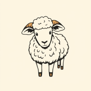 Doddle Sheep Tattoo