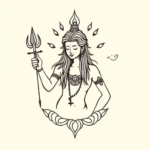 Doddle Shiva Tattoo