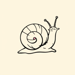Doddle Snail Tattoo