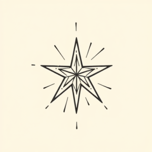 Doddle Star Tattoo