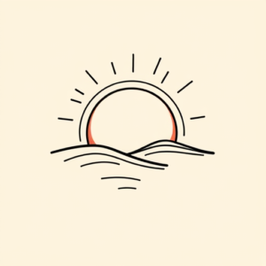 Doddle Sunset Tattoo