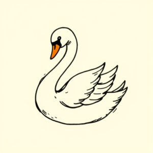 Doddle Swan Tattoo