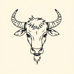 Doddle Taurus Tattoo