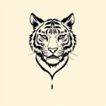 Doddle Tiger Tattoo