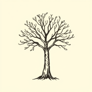 Doddle Tree Tattoo