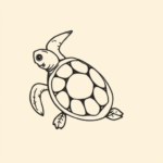 Doddle Turtle Tattoo