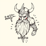 Doddle Viking Tattoo