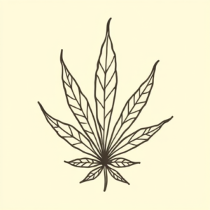 Doddle Weed Tattoo