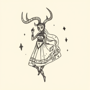 Doddle Wendigo Tattoo