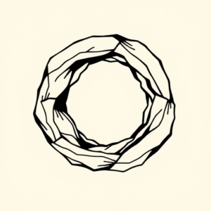 Doddle Wormhole Tattoo