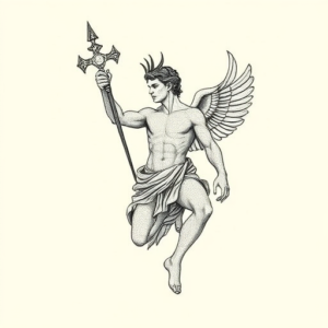 Dotwork Apollo Tattoo