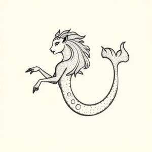 Dotwork Aquarius Tattoo