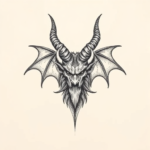 Dotwork Baphomet Tattoo