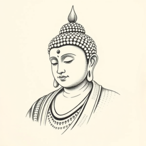 Dotwork Buddha Tattoo