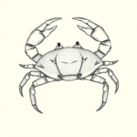 Dotwork Crab Tattoo