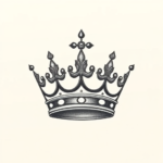 Dotwork Crown Tattoo