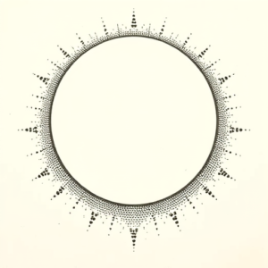 Dotwork Halo Tattoo