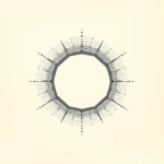 Dotwork Hexagon Tattoo