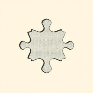 Dotwork Jigsaw Tattoo