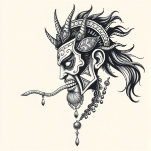 Dotwork Kali Tattoo