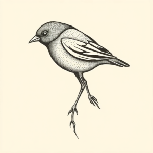 Dotwork Nature Tattoo