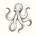 Dotwork Octopus Tattoo