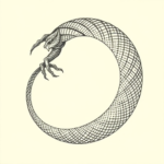 Dotwork Ouroboros Tattoo