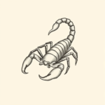 Dotwork Scorpio Tattoo