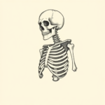 Dotwork Skeleton Tattoo