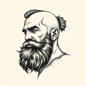 Dotwork Stoic Tattoo