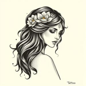 Dotwork Venus Tattoo