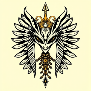 Egyptian Alien Tattoo