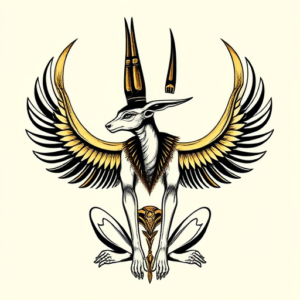 Egyptian Anubis Tattoo