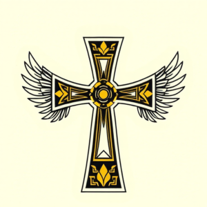 Egyptian Cross Tattoo