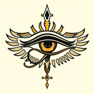 Egyptian Eye Tattoo