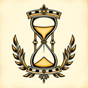 Egyptian Hourglass Tattoo