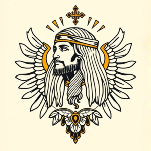 Egyptian Jesus Tattoo