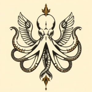 Egyptian Octopus Tattoo