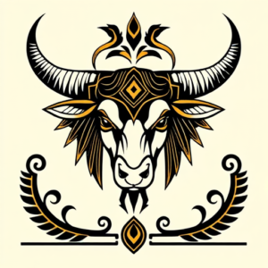 Egyptian Taurus Tattoo