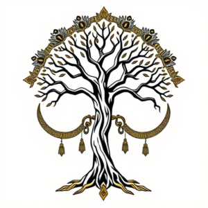 Egyptian Tree Tattoo