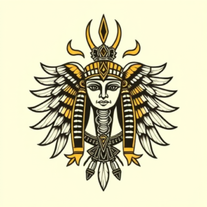 Egyptian Viking Tattoo