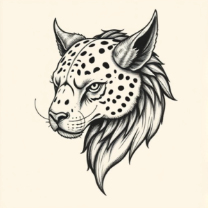 Engraving Animal Tattoo