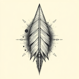 Engraving Arrowhead Tattoo