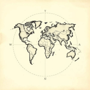 Engraving Atlas Tattoo