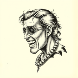 Engraving Band Tattoo