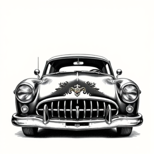 Engraving Car Tattoo