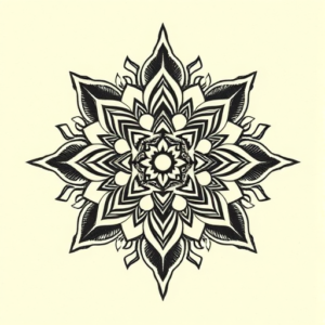 Engraving Chakra Tattoo