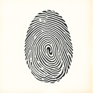Engraving Fingerprint Tattoo