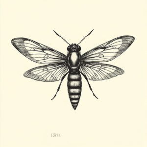 Engraving Firefly Tattoo